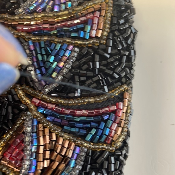 Beaded  Evening Clutch Bag - Picture 5 of 11